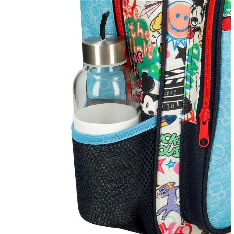 Mochila escolar Niño Disney Mickey Be Cool  25 cm Azul 5/7