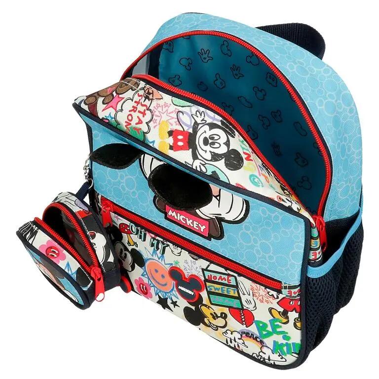 Mochila escolar Niño Disney Mickey Be Cool  25 cm Azul 4/7