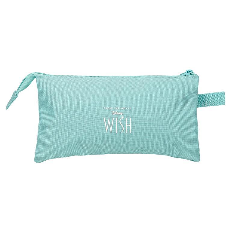 Astuccio tre scomparti Bambina Disney Wish Dreamer 12 cm Blu 3/6