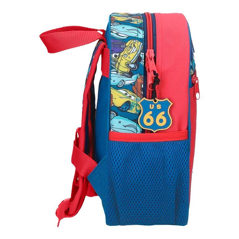 Mochila escolar Niño Disney Cars RD Trip  25 cm Rojo