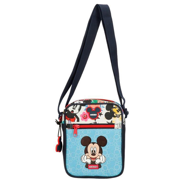 Bandolera Niño Disney Mickey Be Cool  18 cm Azul