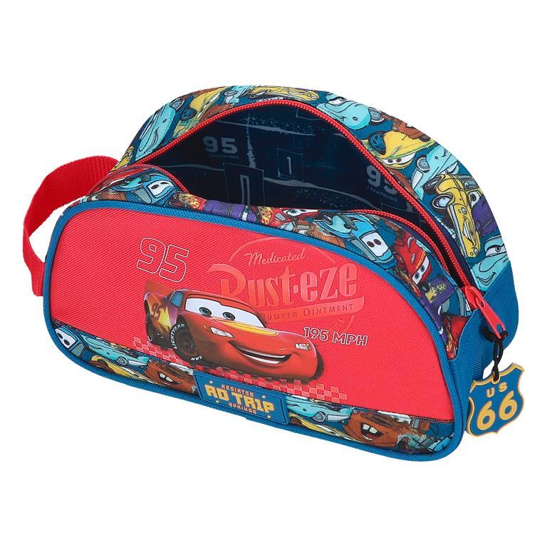 Neceser Niño Disney Cars RD Trip  14 cm Rojo