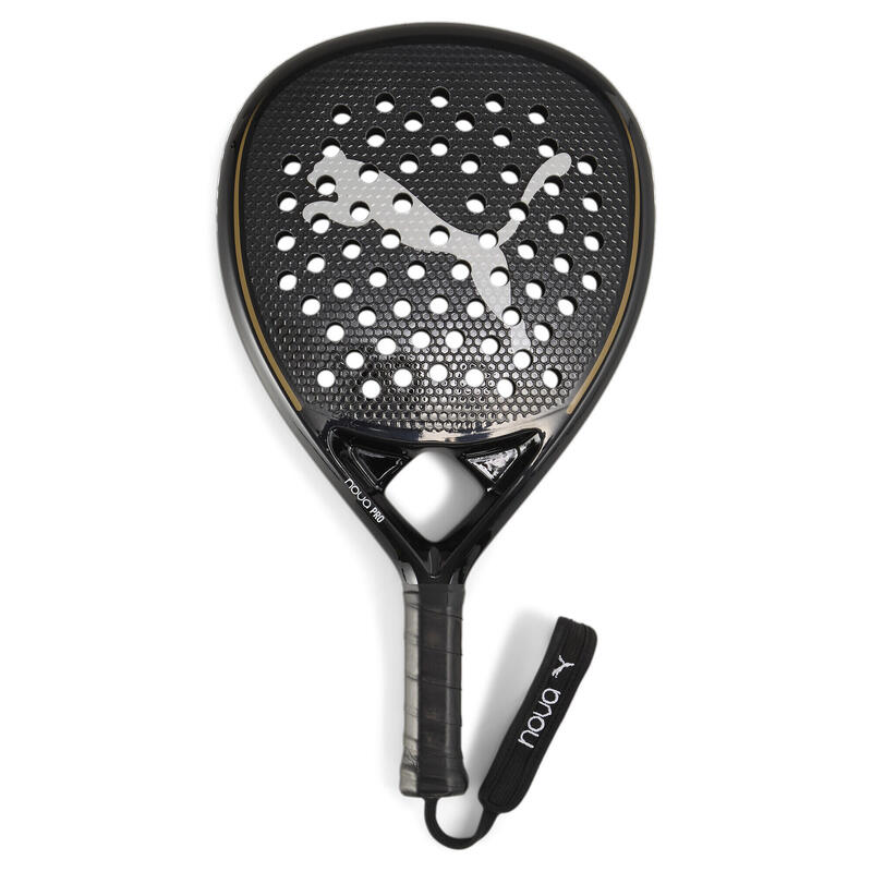 Pala de pádel NOVA Padel Pro HYB PUMA Black White Gold