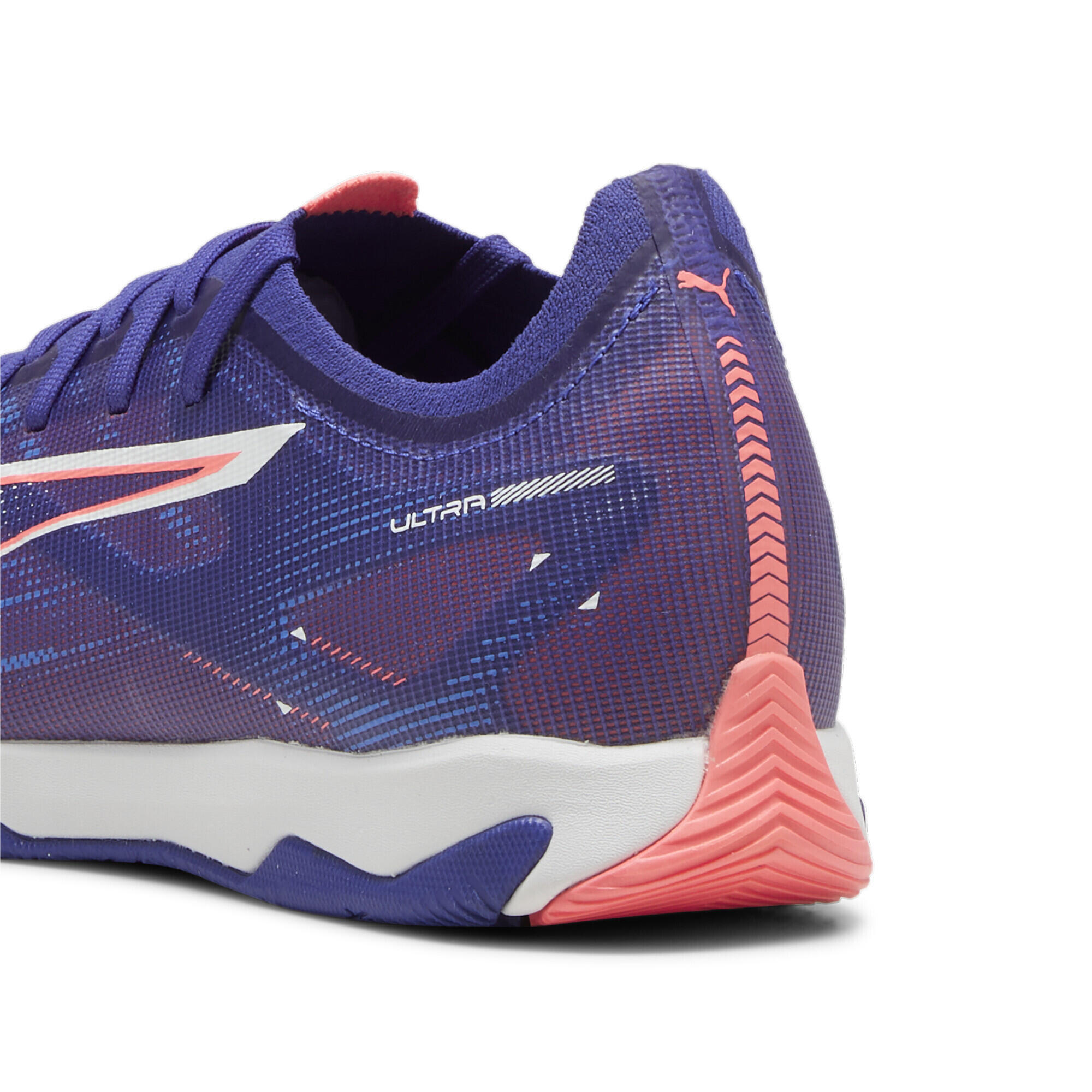 Scarpe da calcio ULTRA 5 MATCH IT PUMA Lapis Lazuli White Sunset Glow Blue Pink 3/7