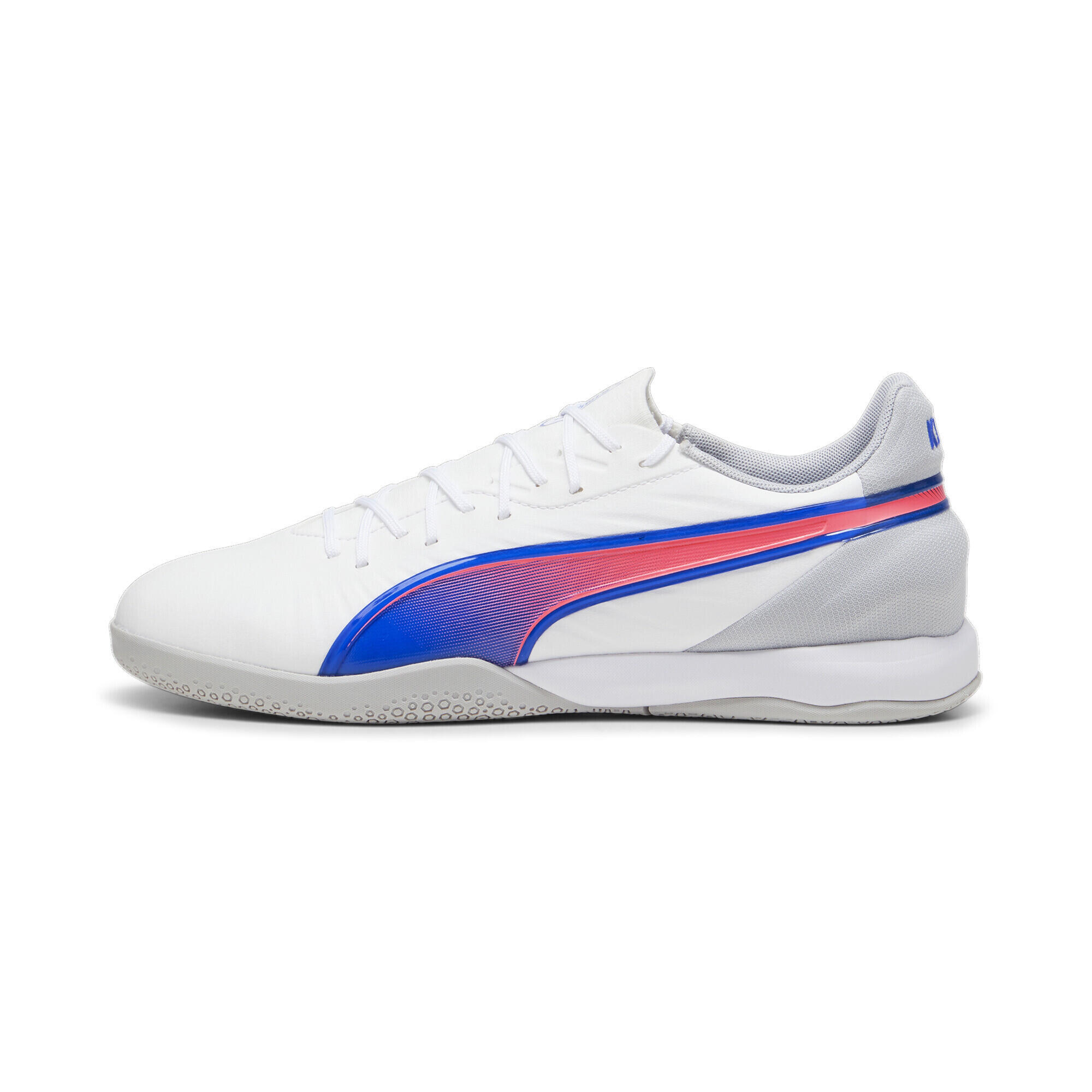 Scarpe da calcio KING MATCH IT PUMA White Bluemazing Flat Light Gray Blue 3/6