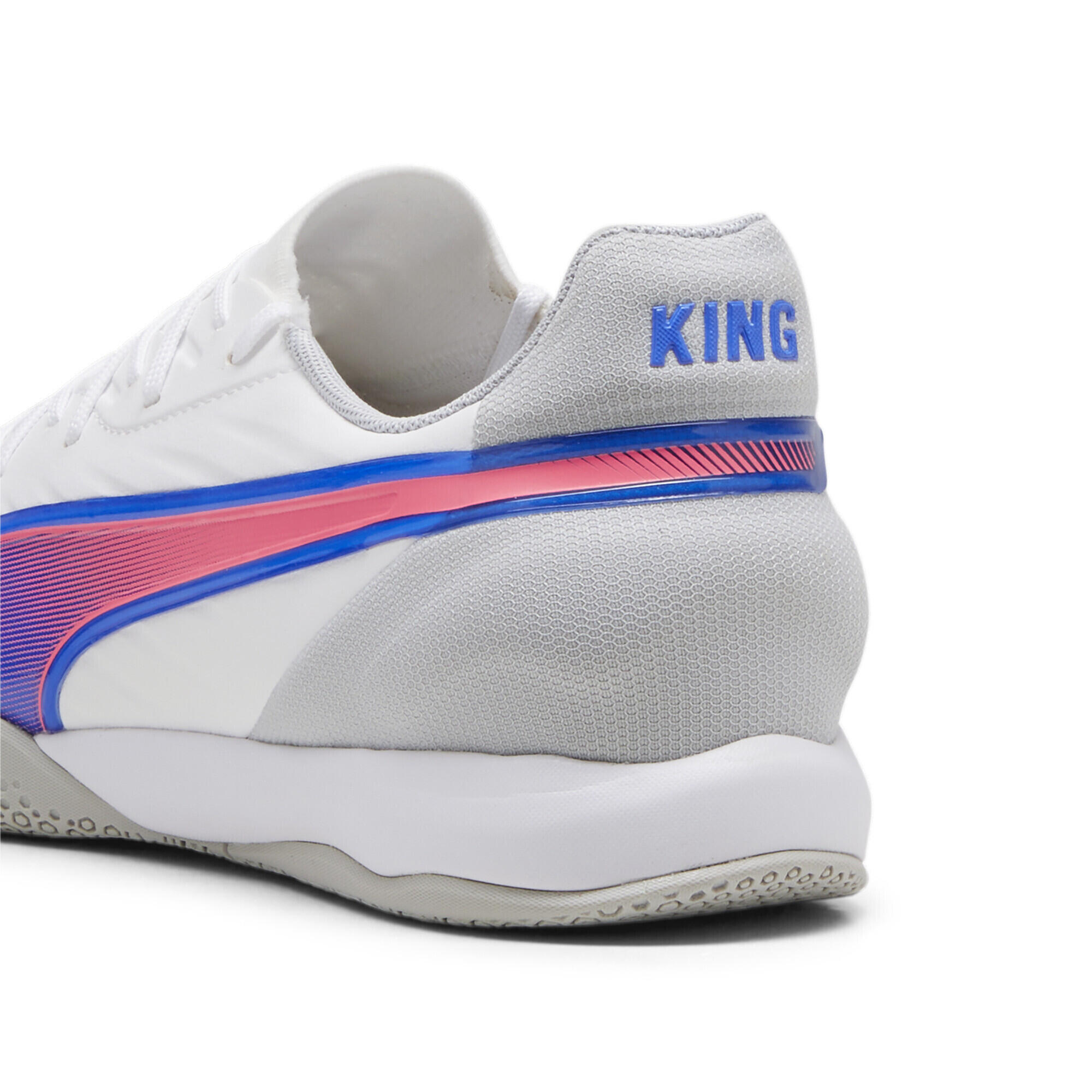 Scarpe da calcio KING MATCH IT PUMA White Bluemazing Flat Light Gray Blue 2/6
