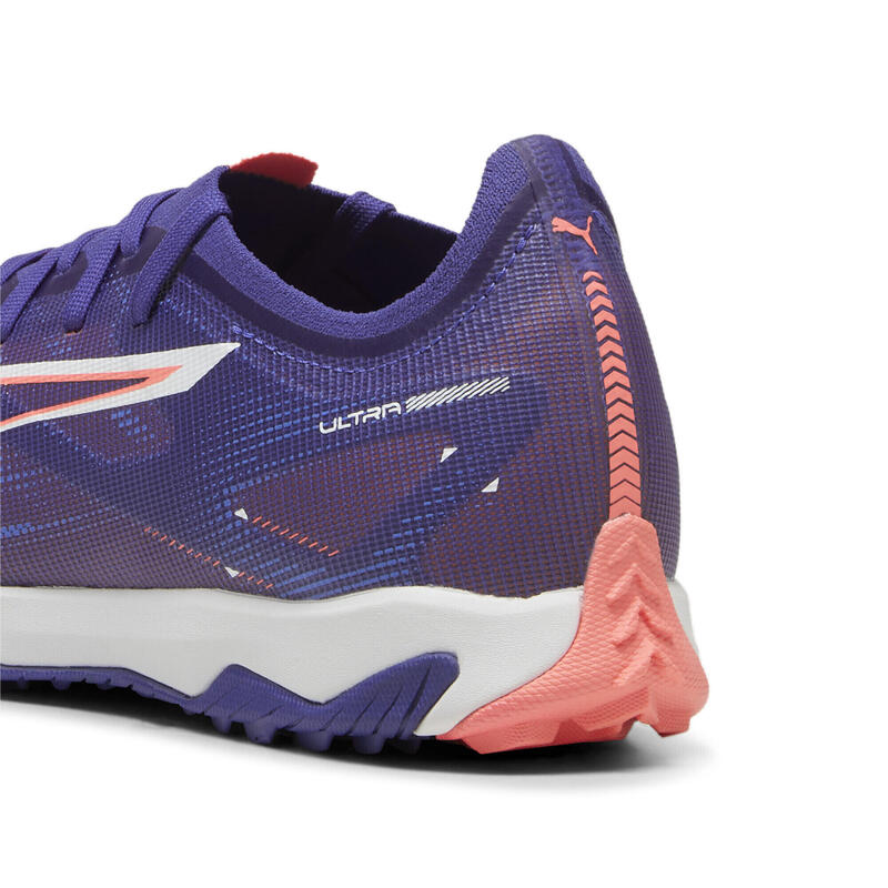 Ghete de fotbal ULTRA 5 MATCH TT PUMA Lapis Lazuli White Sunset Glow Blue Pink