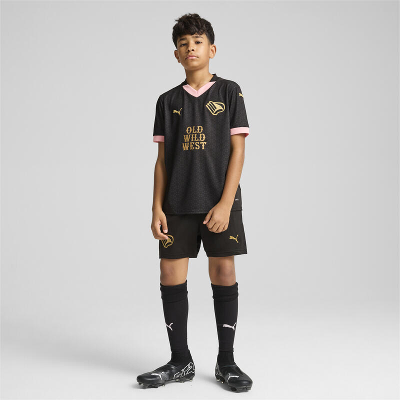 Camiseta Palermo F.C.  2.ª equipación 24/25 Niño PUMA Black Gold