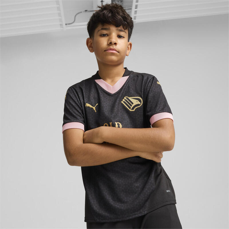 Camiseta Palermo F.C.  2.ª equipación 24/25 Niño PUMA Black Gold