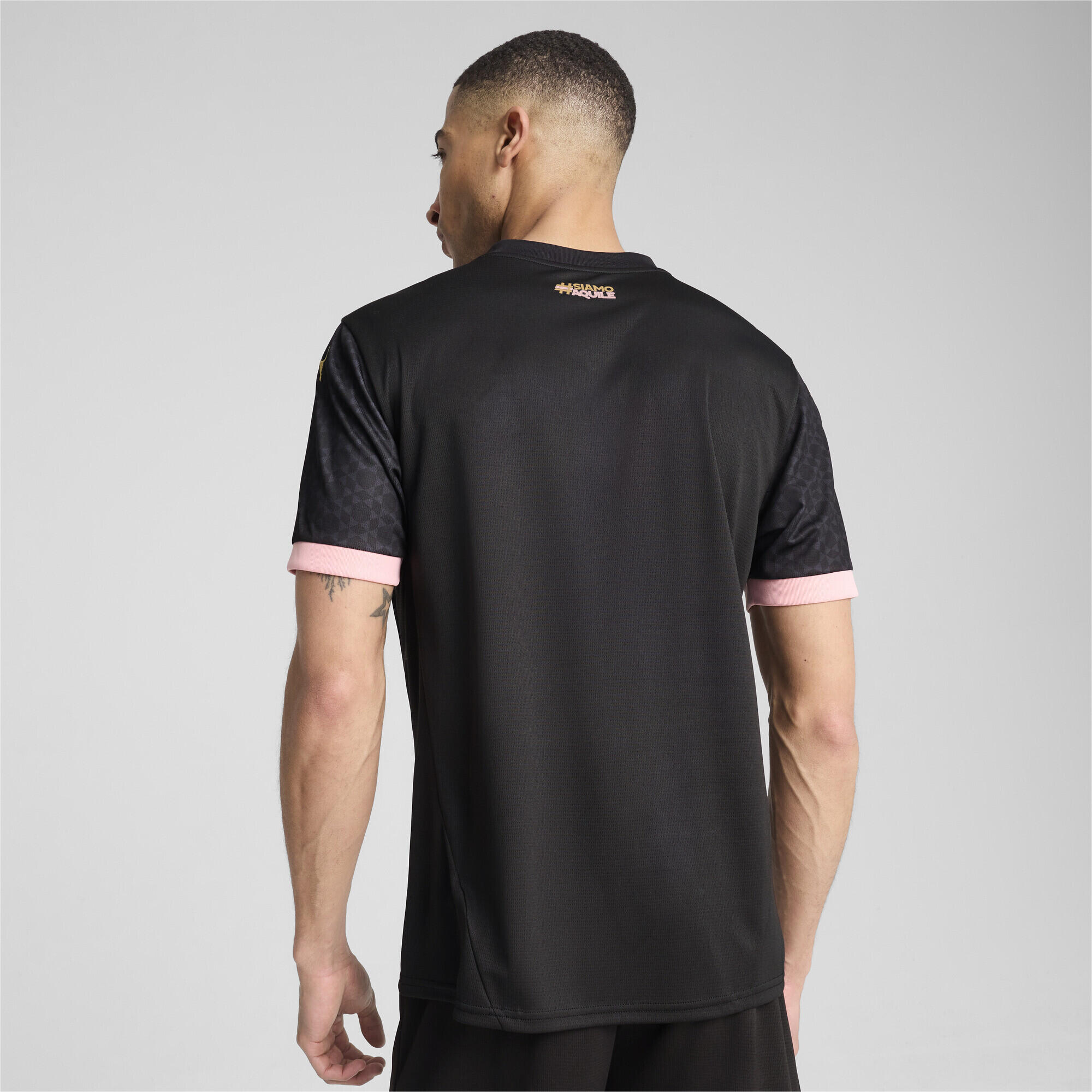 Palermo F.C. Maglia Away 24/25 da uomo PUMA Black Gold 5/7