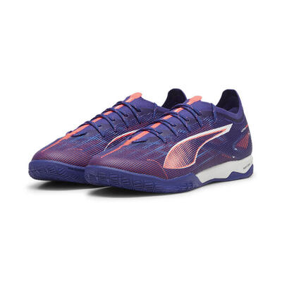 Scarpe da calcio ULTRA 5 PRO COURT PUMA Lapis Lazuli White Sunset Glow Blue Pink