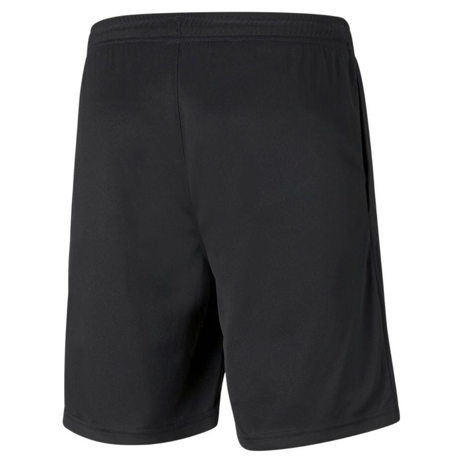 PUMA Pantaloni Corti Teamrise Allenamento - Nero/Bianco 2/3