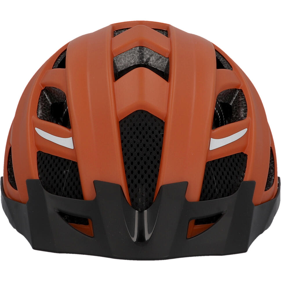 Kask rowerowy dla dorosłych Fischer Urban Plus Miami z oświetleniem
