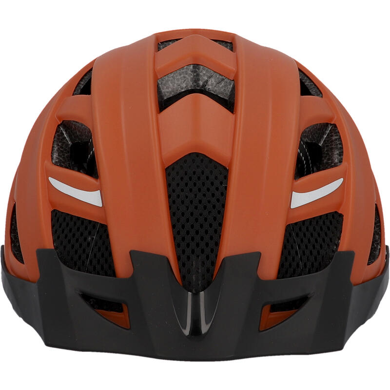 Kask rowerowy dla dorosłych Fischer Urban Plus Miami z oświetleniem