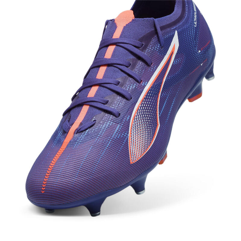 Botas de fútbol ULTRA 5 MATCH MxSG PUMA Lapis Lazuli White Sunset Glow Blue Pink