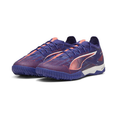 Ultra 5 pro cage voetbalschoenen puma lapis lazuli white sunset glow blue pink