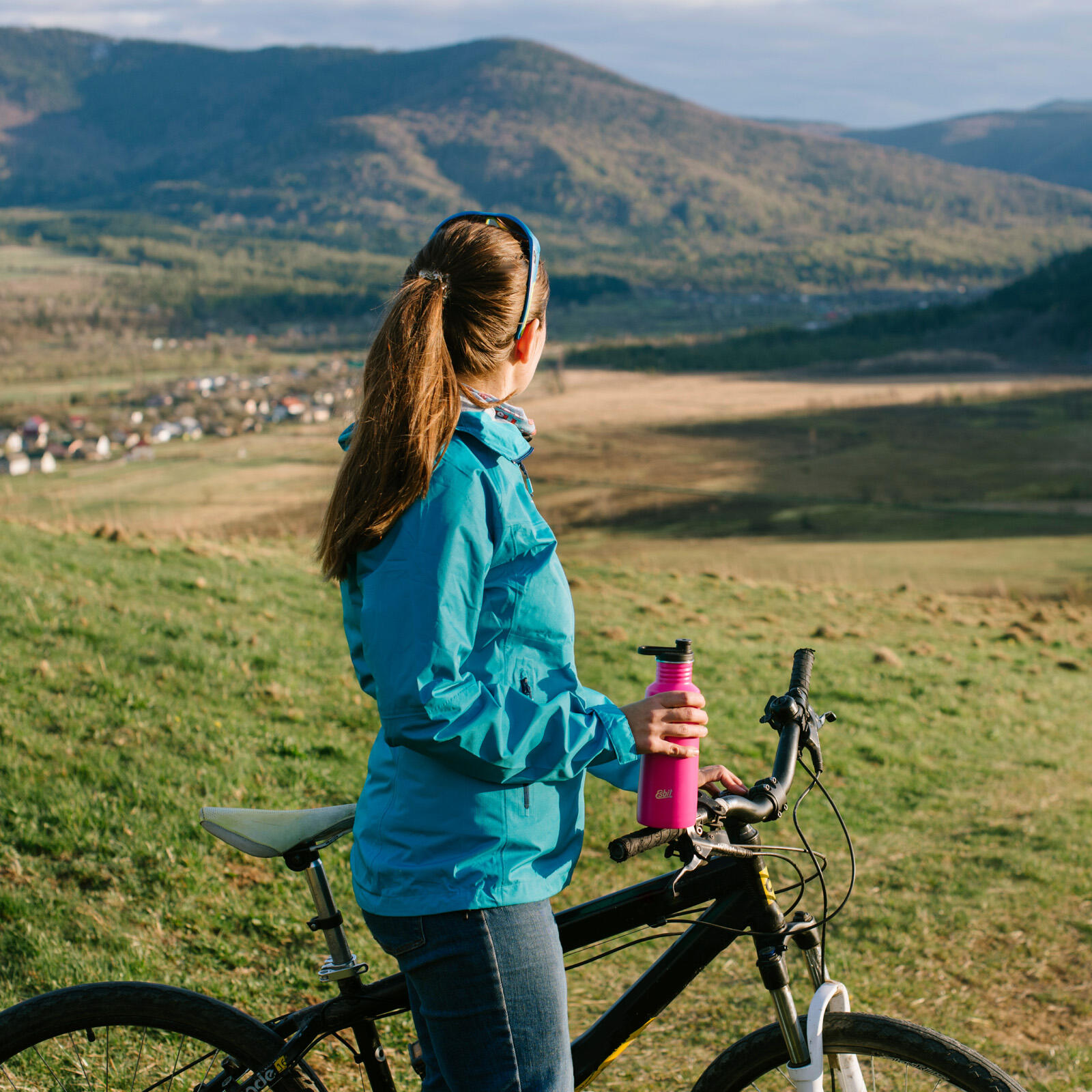 Sport drinkfles Pictor sportfles fiets bidon roestvrij staal 5/7