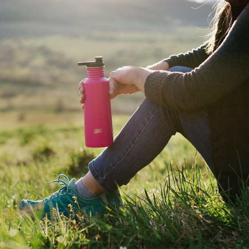 Bouteille de sport Pictor Bicyclette d'eau en acier inoxydable