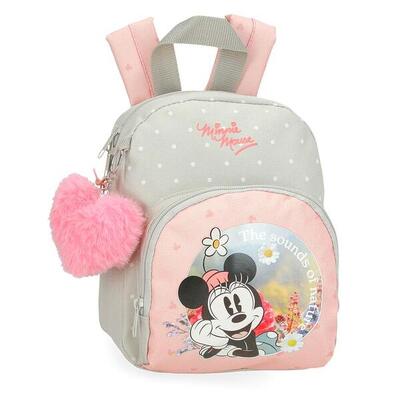 Zaino Scolastico Bambina Disney Minnie Wild Nature 24 cm Verde