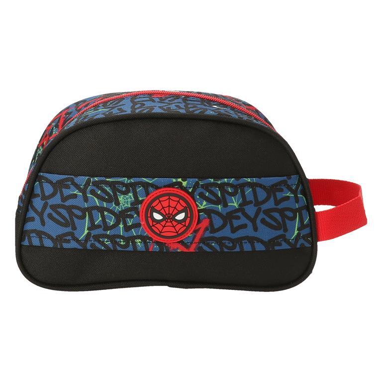 Neceser bandolera  Niño Marvel Spiderman urban  24 cm Rojo