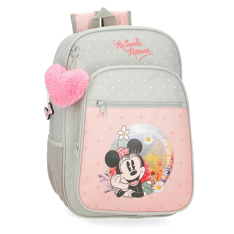 Mochila escolar Nina Disney Minnie Wild nature 38 cm Verde
