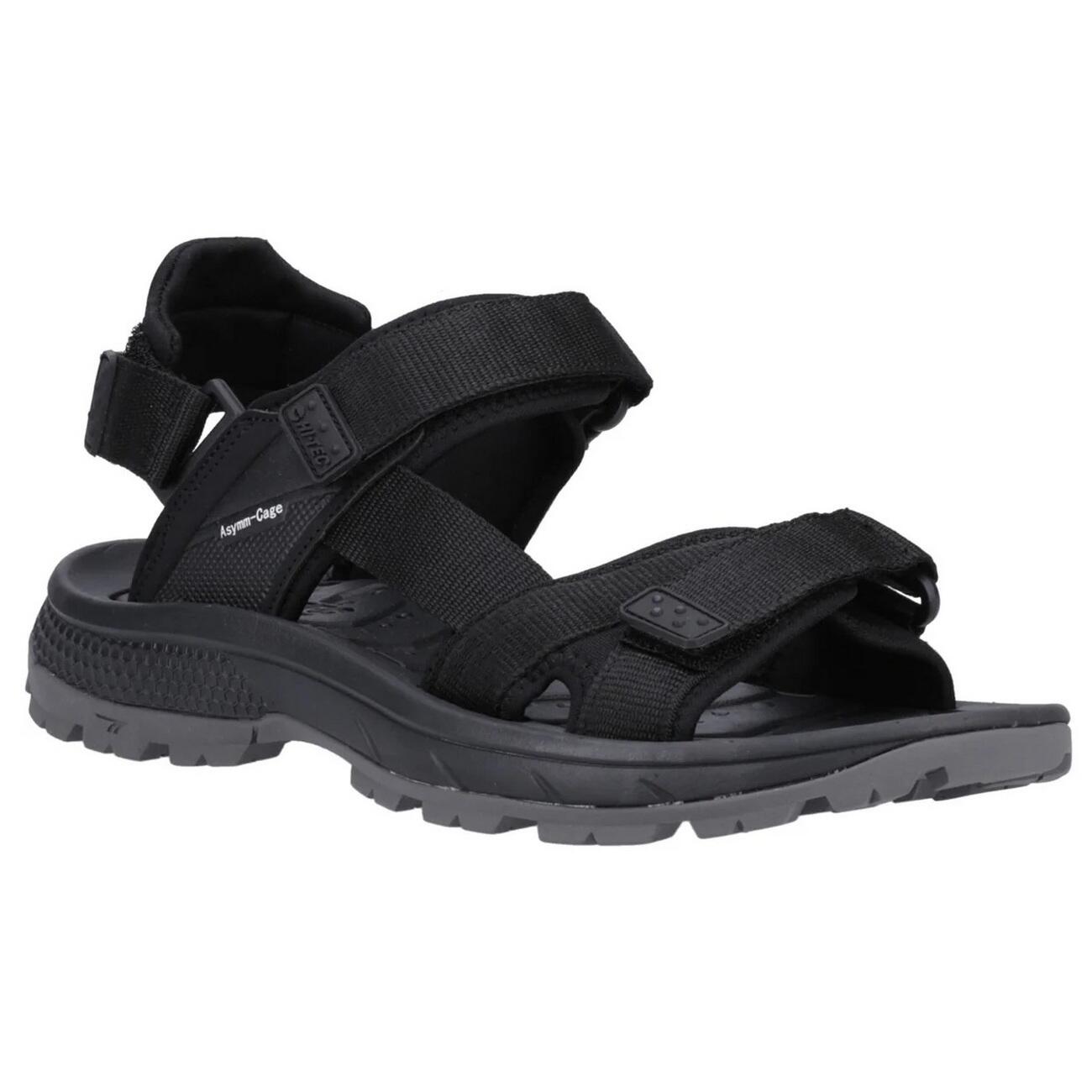 Men's SIERRA sandals (Black / Grey)