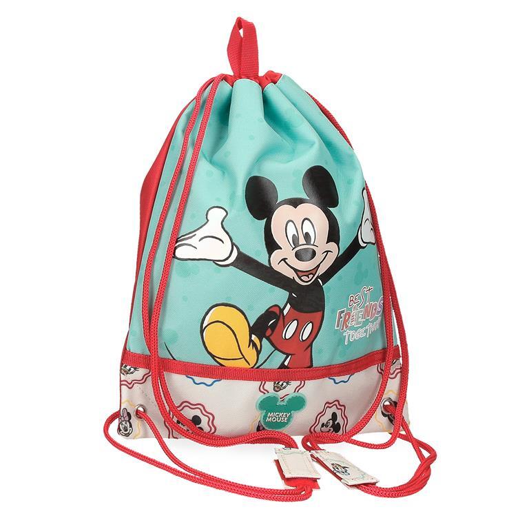 Bolsa de merienda Niño Disney Mickey best friends together  34 cm Multicolor