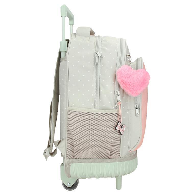 Sac à dos à roulettes  Fille Disney Minnie Wild nature 43cm Vert 2/7