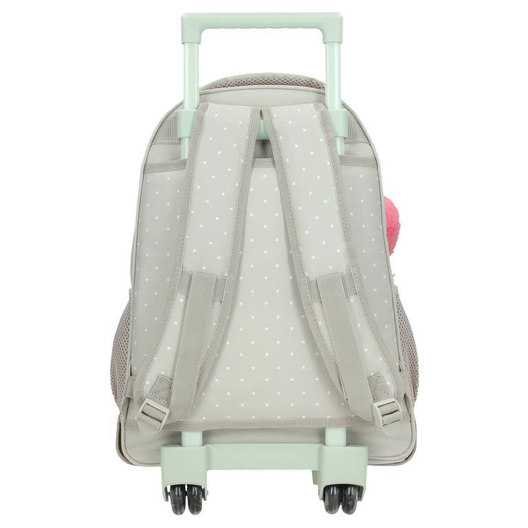 Sac à dos à roulettes  Fille Disney Minnie Wild nature 43cm Vert 3/7