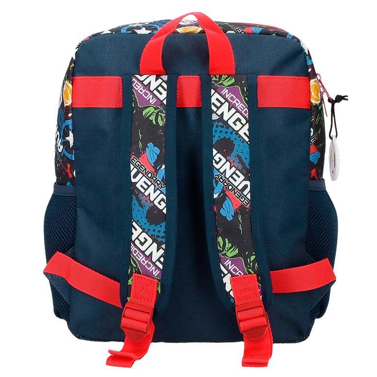 Mochila escolar Niño Marvel Legendary  33 cm Azul