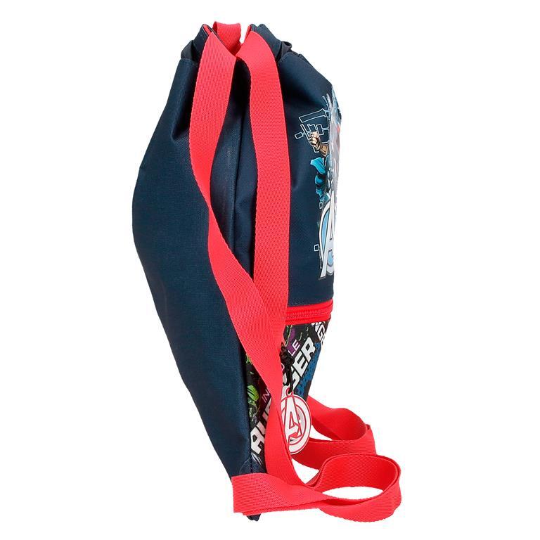 Mochila saco Niño Marvel Legendary  40 cm Azul