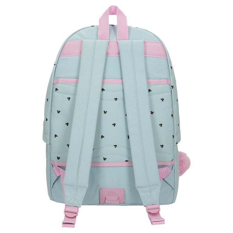 Sac à dos scolaire Fille Disney Kisses M&M 44cm Bleu 3/5