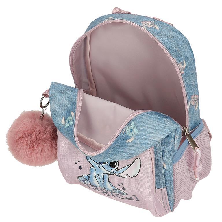 Mochila escolar Niña Disney Stitch You are magical  24 cm Azul