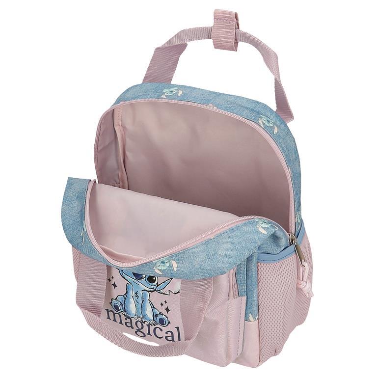 Mochila escolar Niña Disney Stitch You are magical  28 cm Azul