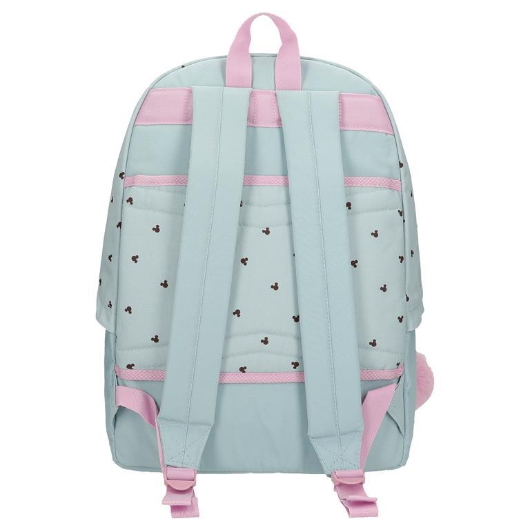 Sac à dos scolaire Fille Disney Kisses M&M 44cm Bleu 3/6