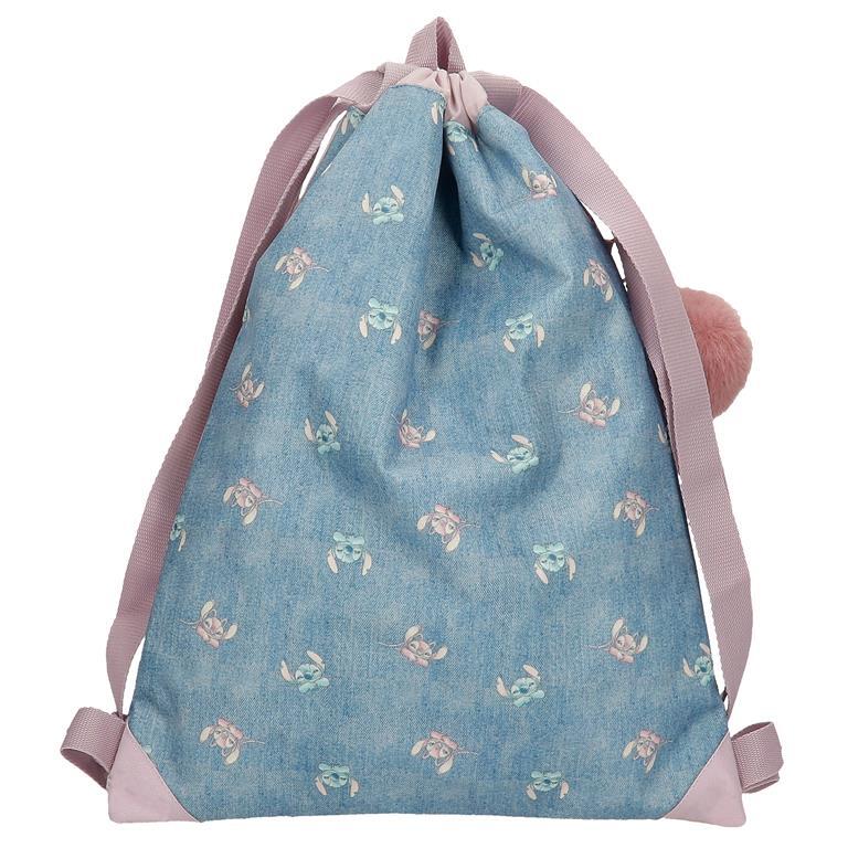 Mochila saco Niña Disney Stitch You are magical  40 cm Azul