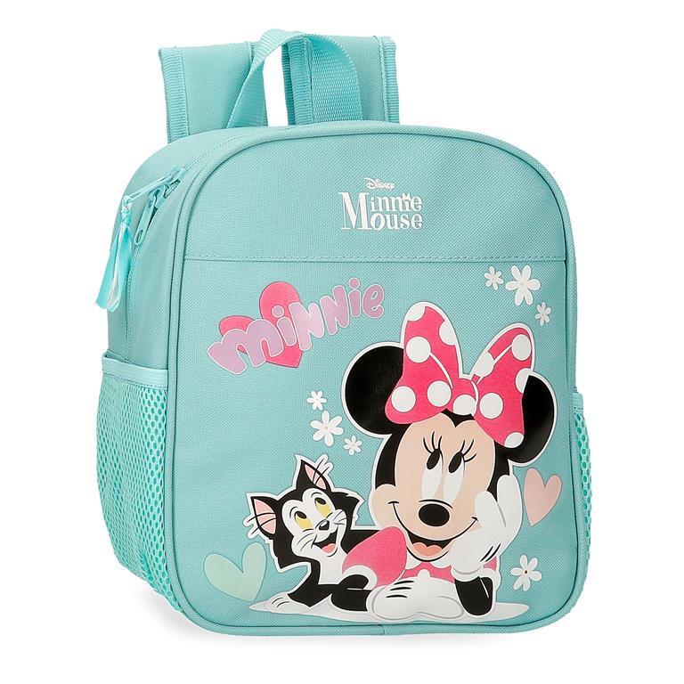 Mochila escolar Niña Disney Minnie & Figaro  25 cm Azul