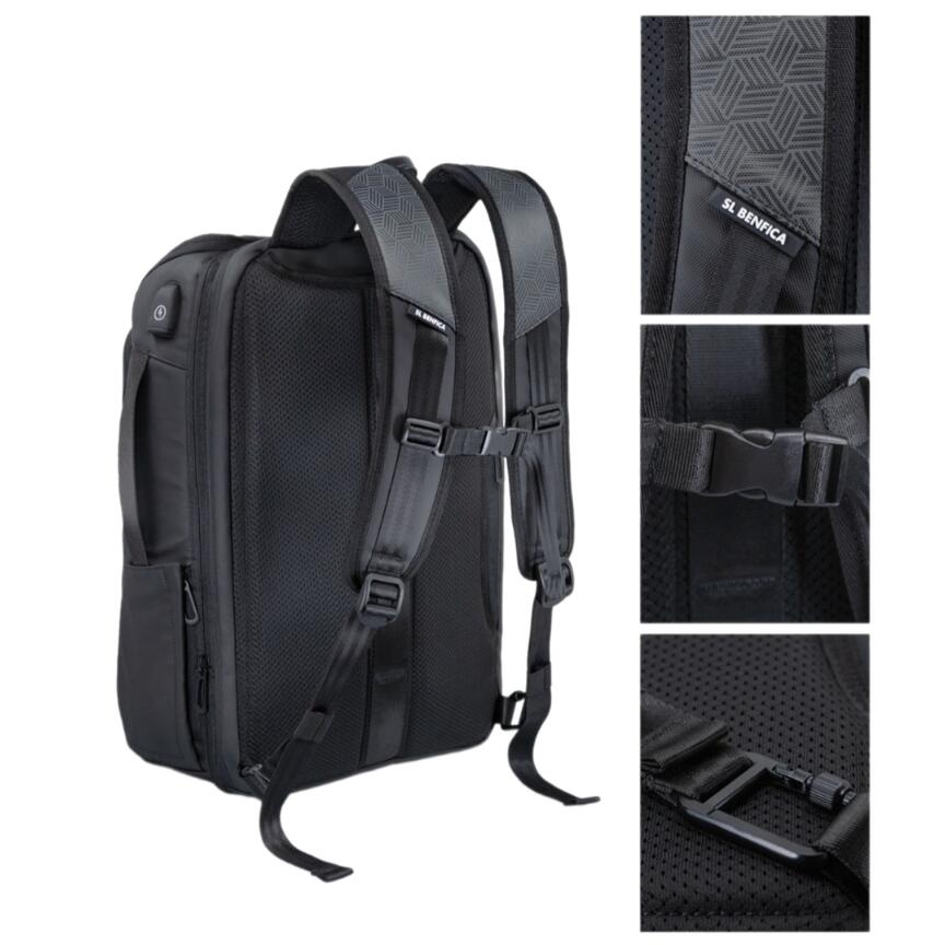 Sac de voyage exécutif noir SL Benfica 3/5