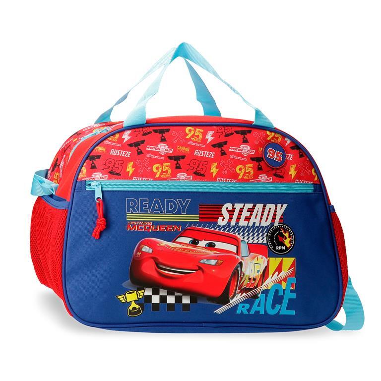 Bolsa de viaje  Niño Disney Cars Lets race  28 cm Rojo