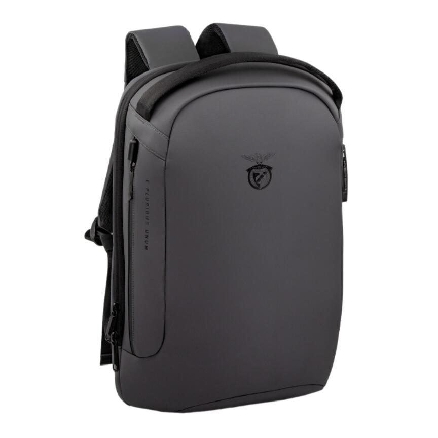 Mochila executiva com cadeado sl benfica cinza