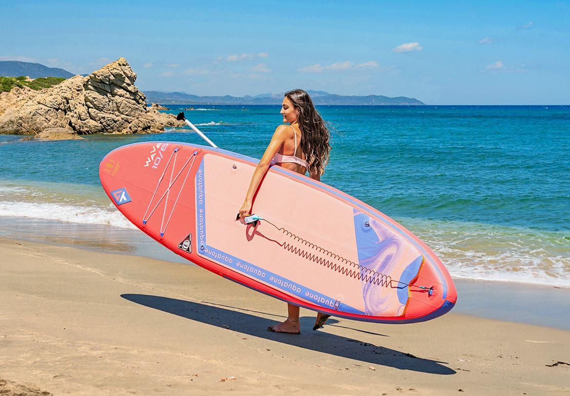 Pompowana deska sup do pływania Aquatone Wave 10.6 Allround zestaw 6/7
