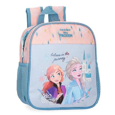 Mochila escolar Niña Disney Frozen Believe in the journey 24 cm Azul