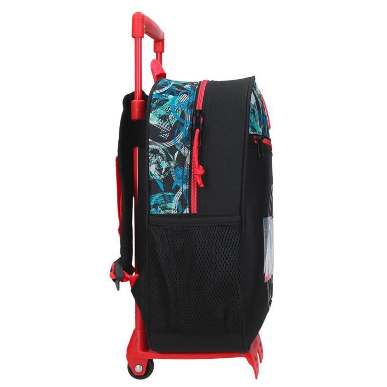 Zaino Scolastico Bambino Marvel Shield con carrello 33 cm Nero 2/7