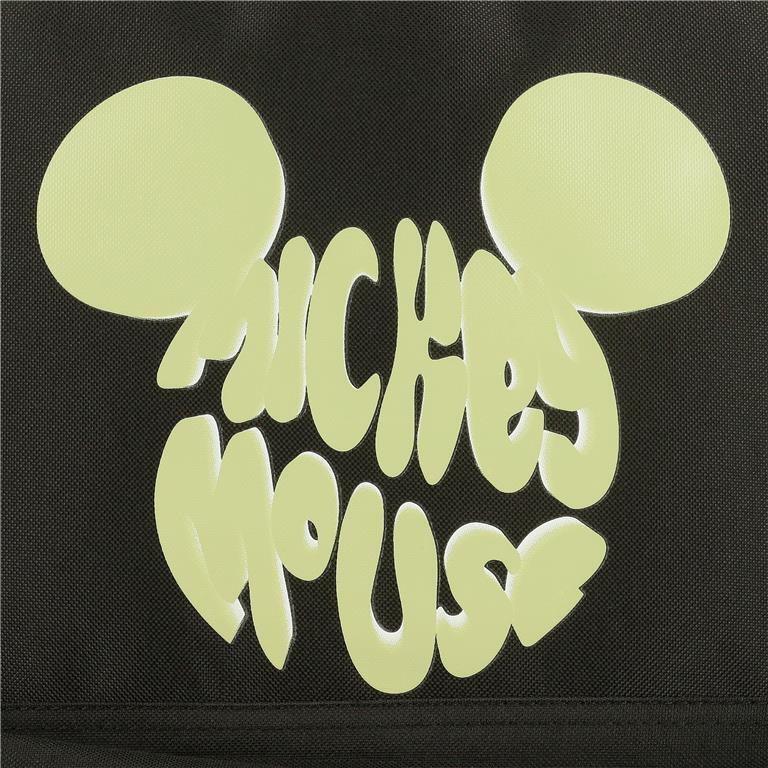 Estuche tres compartimentos Unisex Disney Mickey Multiverse  12 cm Negro