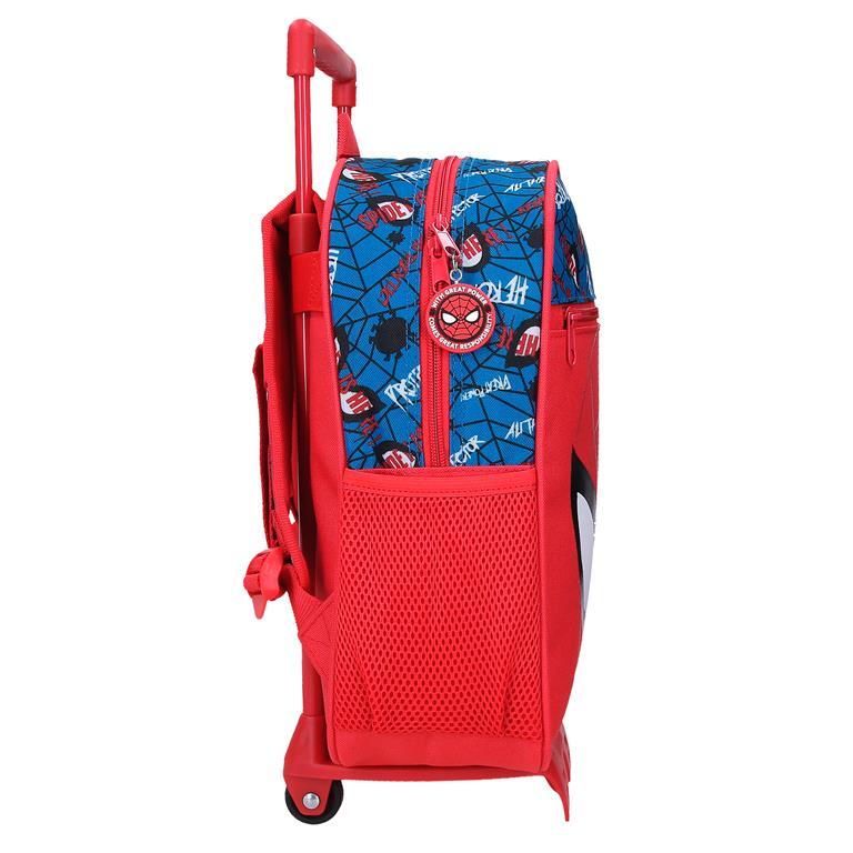 Zaino scolastico Bambino Marvel Spiderman Authentic due scomparti 40 cm Rosso 2/6