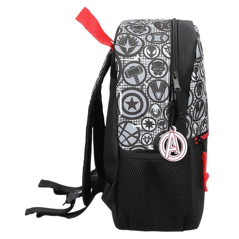 Mochila escolar Niño Marvel Heroes  32 cm Negro