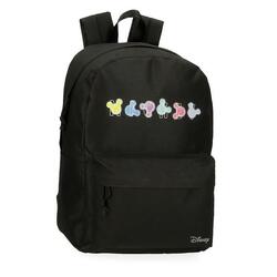 Sac à dos scolaire Unisexe Disney Mickey Heads 45cm Noir