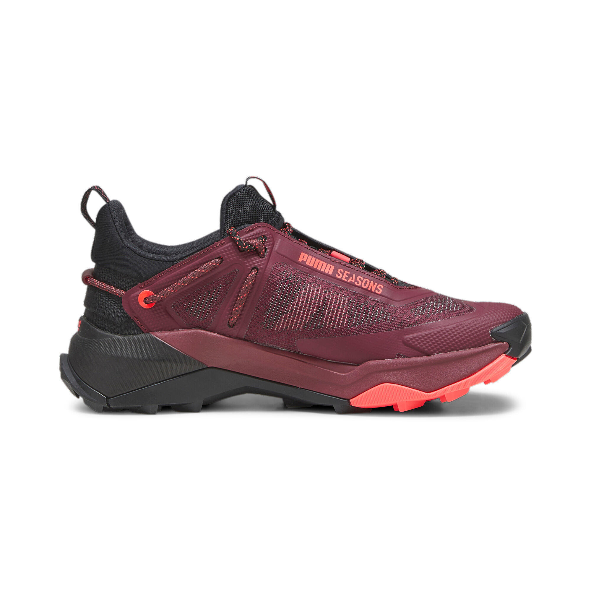 Zapatos de senderismo PUMA Womens Explore NITRO - Dark Jasper-Black-Fire Orchid 7/7