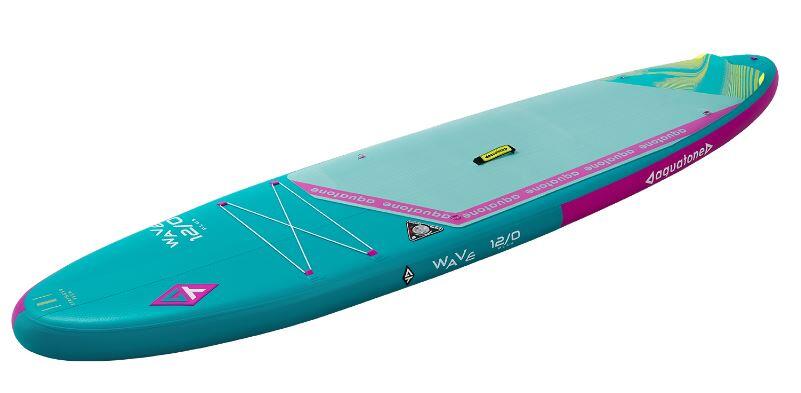Pompowana deska sup do pływania Aquatone Wave 12.0 Allround zestaw 2/7