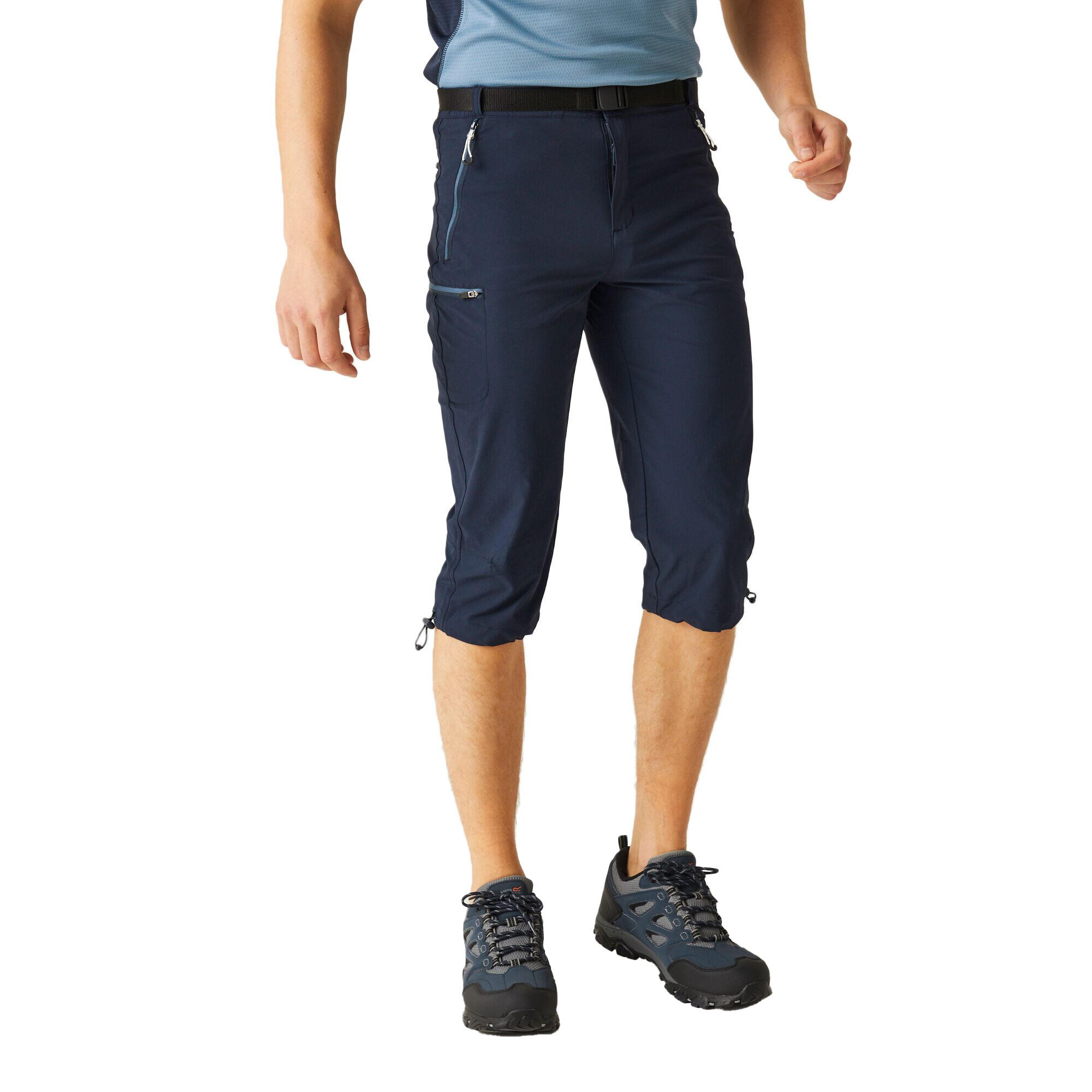 Pantaloncini Capri Active Uomo Regatta Xert Stretch III Blu Navy 4/5